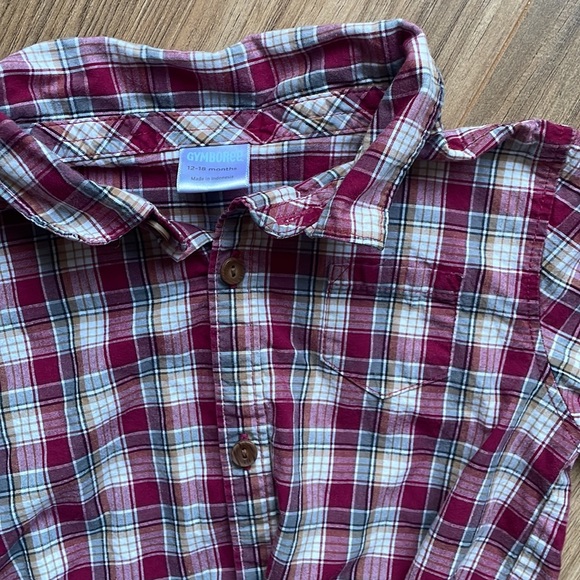 Girls long sleeve flannel onesie - Picture 2 of 4